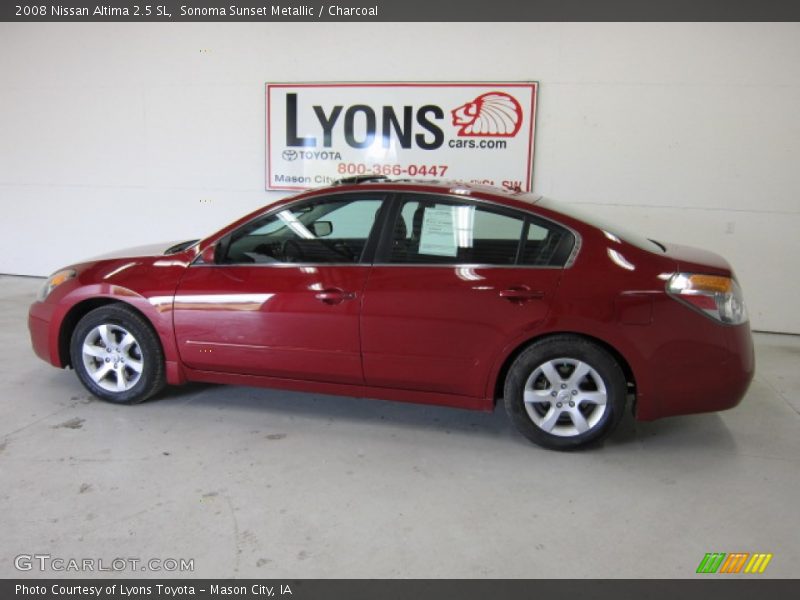 Sonoma Sunset Metallic / Charcoal 2008 Nissan Altima 2.5 SL
