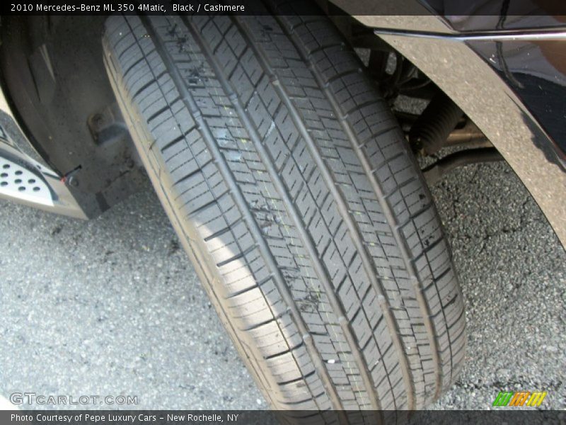 Black / Cashmere 2010 Mercedes-Benz ML 350 4Matic