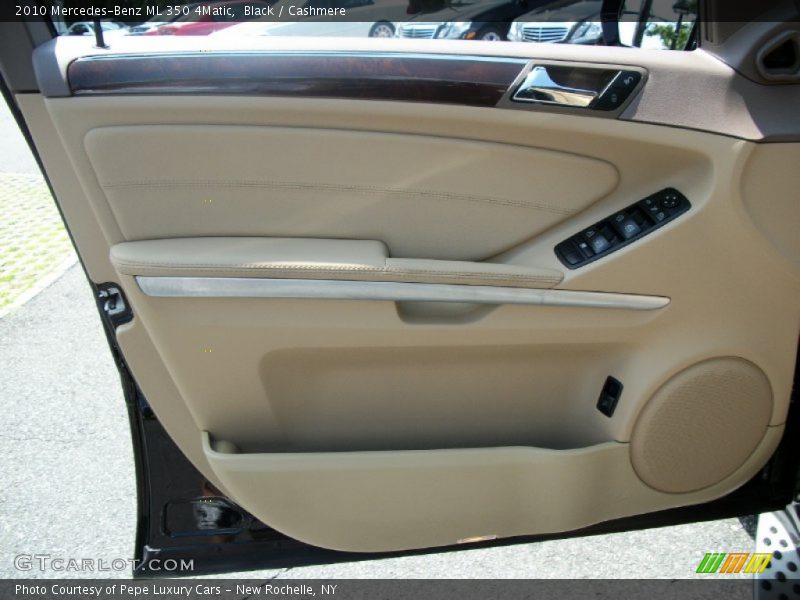 Black / Cashmere 2010 Mercedes-Benz ML 350 4Matic