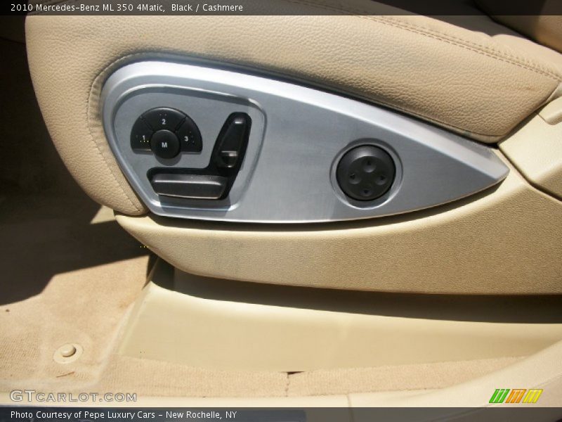 Black / Cashmere 2010 Mercedes-Benz ML 350 4Matic