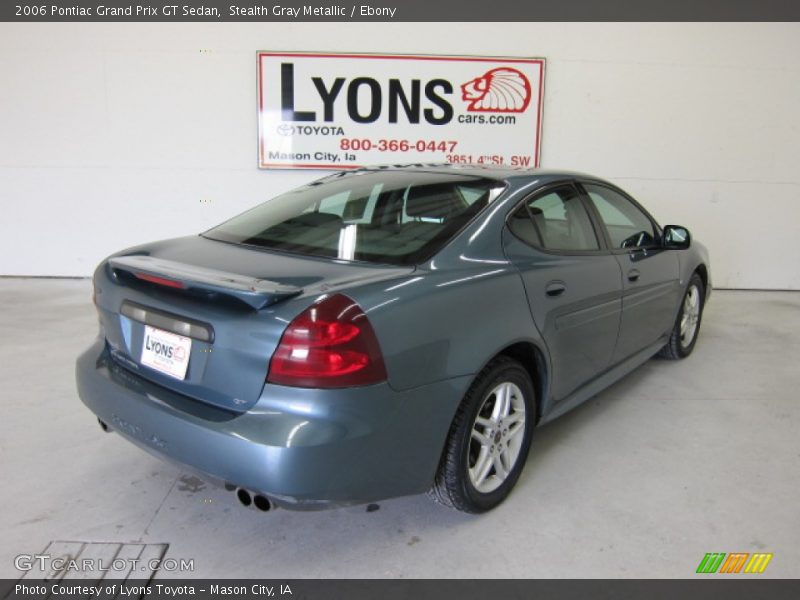 2006 Pontiac Grand Prix GT Sedan in Stealth Gray Metallic Photo No