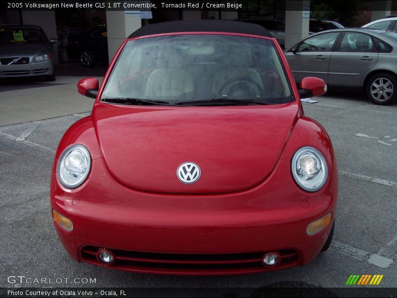 Tornado Red / Cream Beige 2005 Volkswagen New Beetle GLS 1.8T Convertible