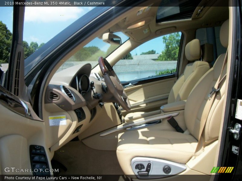 Black / Cashmere 2010 Mercedes-Benz ML 350 4Matic