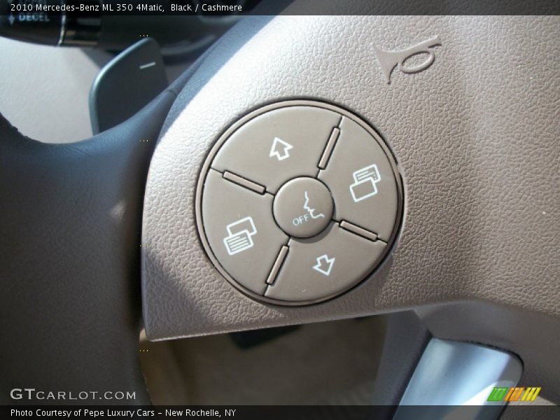 Black / Cashmere 2010 Mercedes-Benz ML 350 4Matic