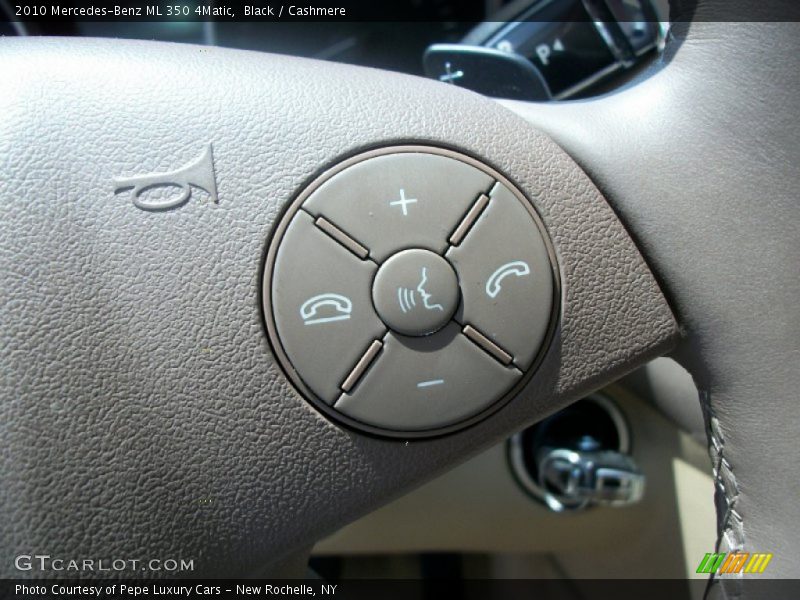 Black / Cashmere 2010 Mercedes-Benz ML 350 4Matic