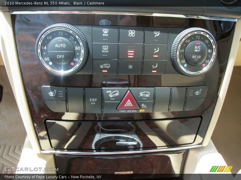 Black / Cashmere 2010 Mercedes-Benz ML 350 4Matic