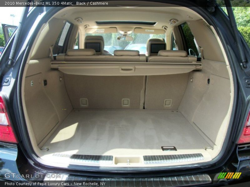 Black / Cashmere 2010 Mercedes-Benz ML 350 4Matic