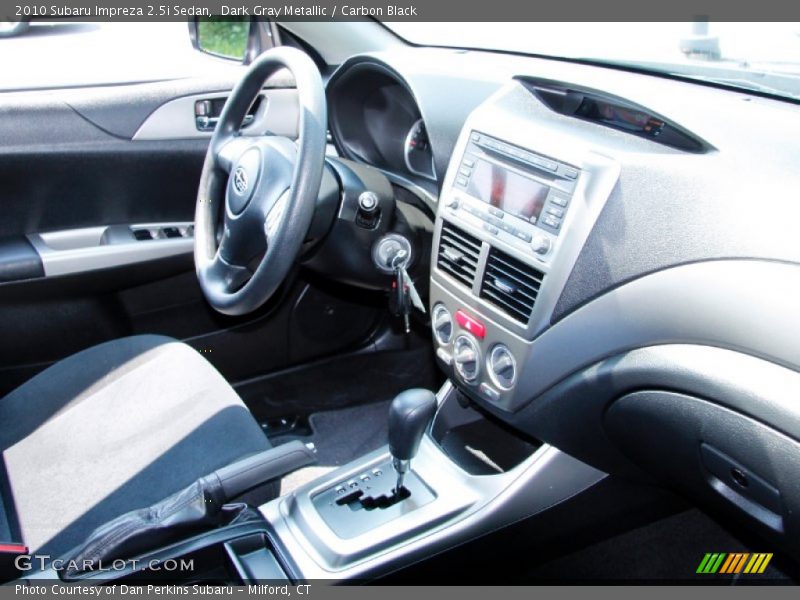 Dark Gray Metallic / Carbon Black 2010 Subaru Impreza 2.5i Sedan