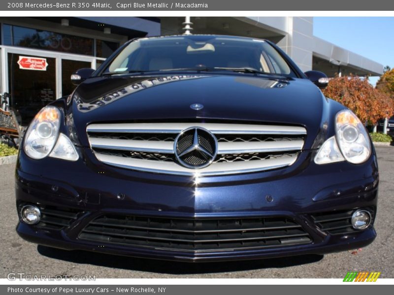Capri Blue Metallic / Macadamia 2008 Mercedes-Benz R 350 4Matic