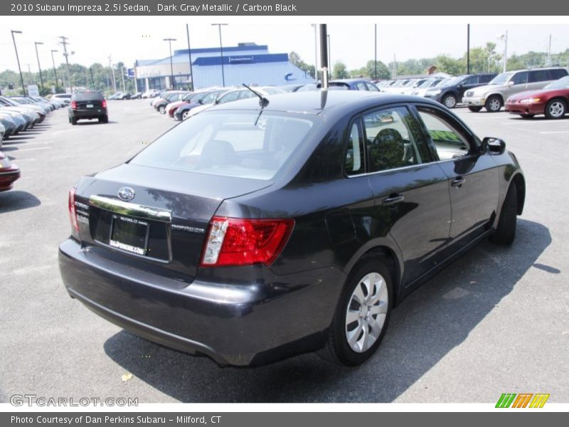 Dark Gray Metallic / Carbon Black 2010 Subaru Impreza 2.5i Sedan