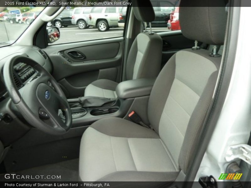 Silver Metallic / Medium/Dark Flint Grey 2005 Ford Escape XLS 4WD