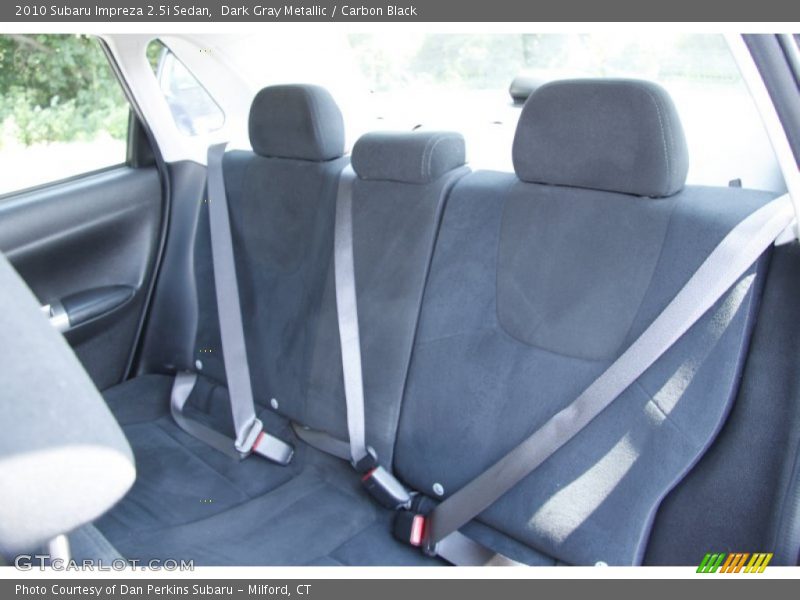 Dark Gray Metallic / Carbon Black 2010 Subaru Impreza 2.5i Sedan