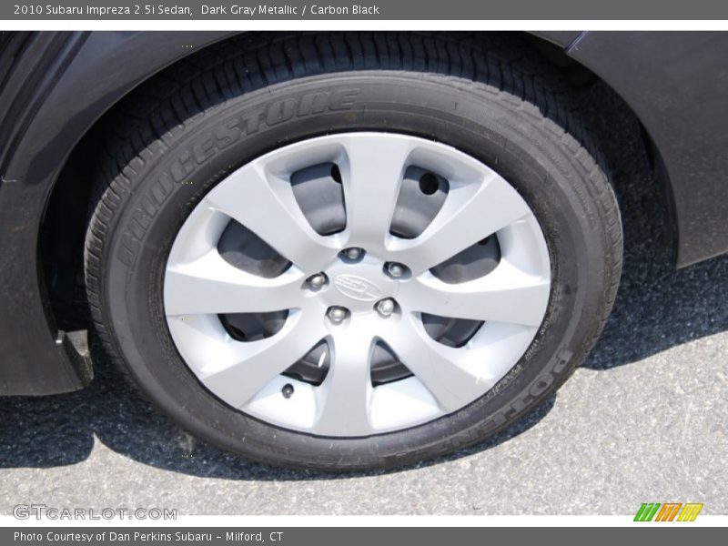 Dark Gray Metallic / Carbon Black 2010 Subaru Impreza 2.5i Sedan
