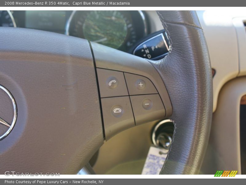 Capri Blue Metallic / Macadamia 2008 Mercedes-Benz R 350 4Matic