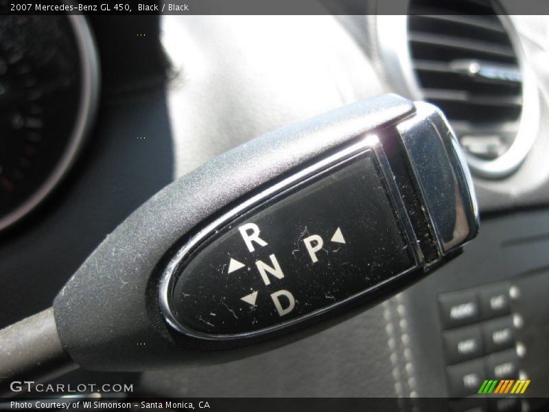 Black / Black 2007 Mercedes-Benz GL 450