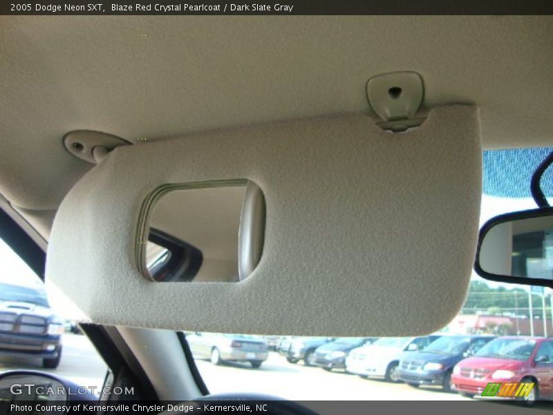 Blaze Red Crystal Pearlcoat / Dark Slate Gray 2005 Dodge Neon SXT