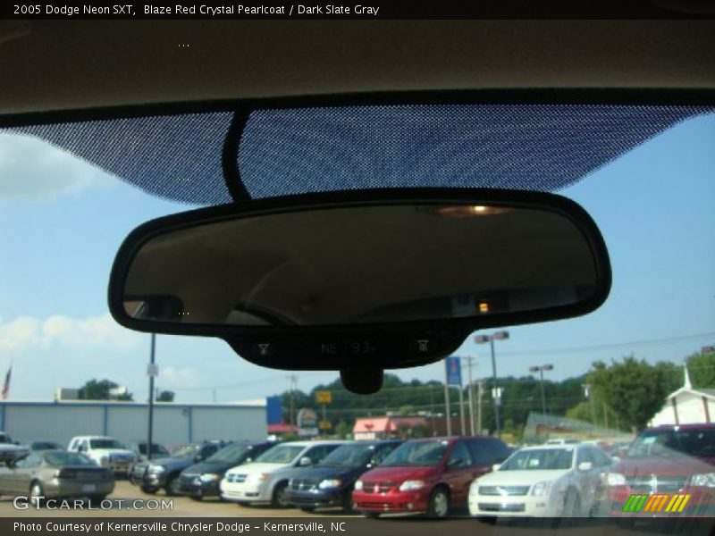 Blaze Red Crystal Pearlcoat / Dark Slate Gray 2005 Dodge Neon SXT
