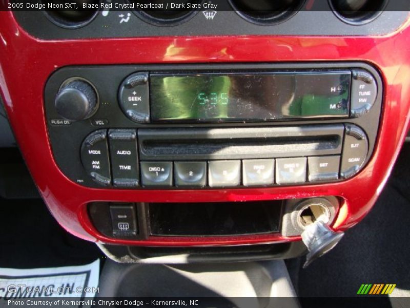 Blaze Red Crystal Pearlcoat / Dark Slate Gray 2005 Dodge Neon SXT
