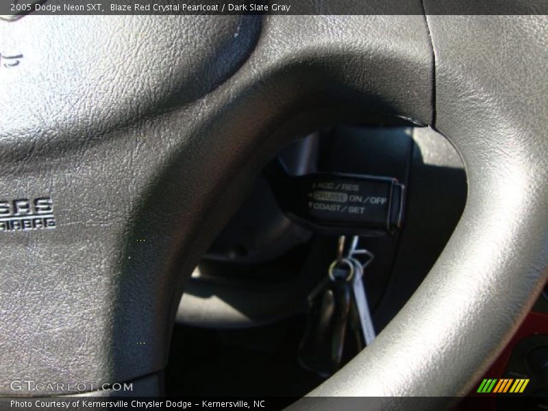 Blaze Red Crystal Pearlcoat / Dark Slate Gray 2005 Dodge Neon SXT