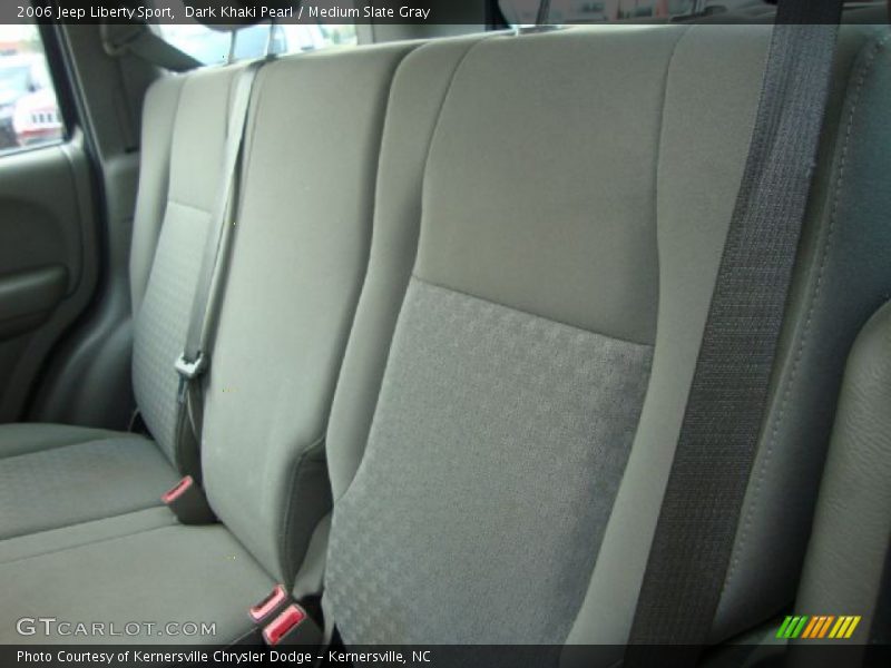 Dark Khaki Pearl / Medium Slate Gray 2006 Jeep Liberty Sport