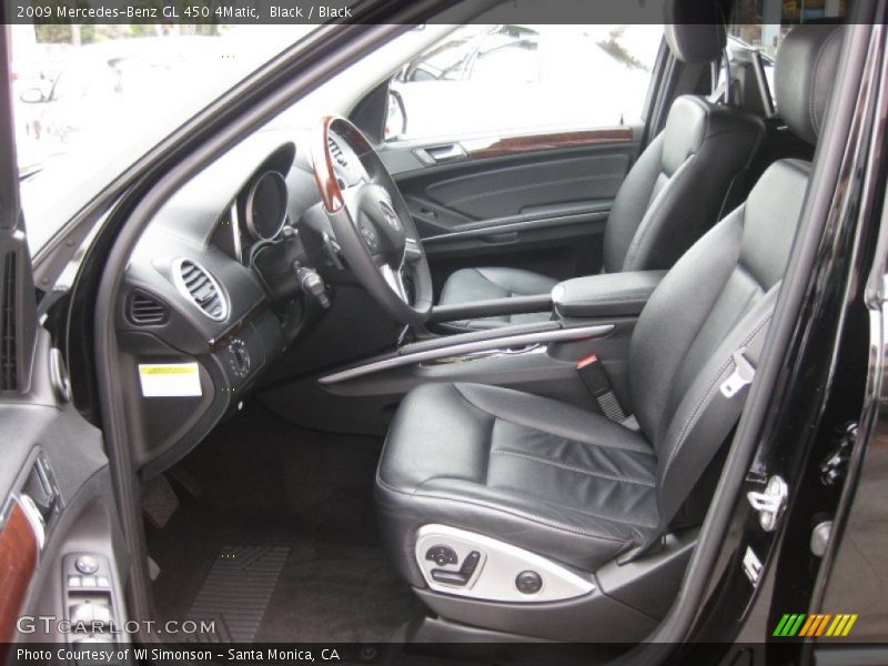 Black / Black 2009 Mercedes-Benz GL 450 4Matic