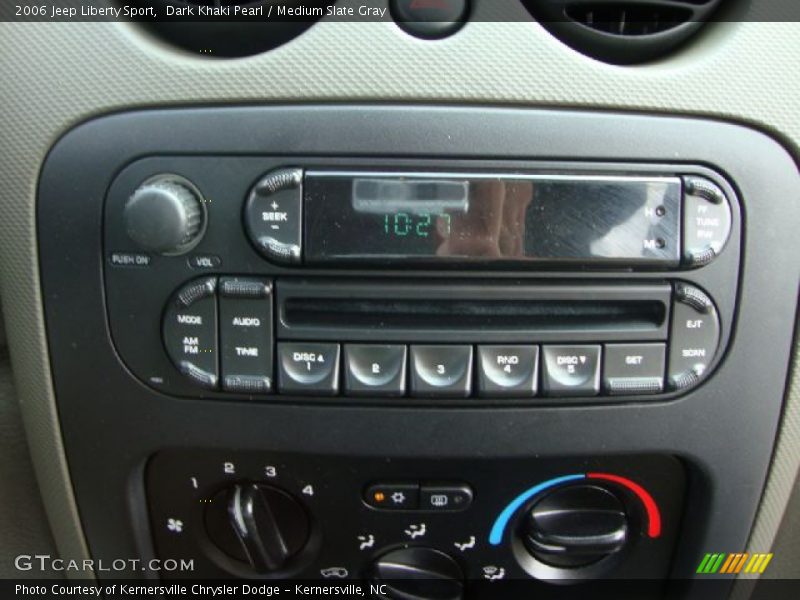Dark Khaki Pearl / Medium Slate Gray 2006 Jeep Liberty Sport