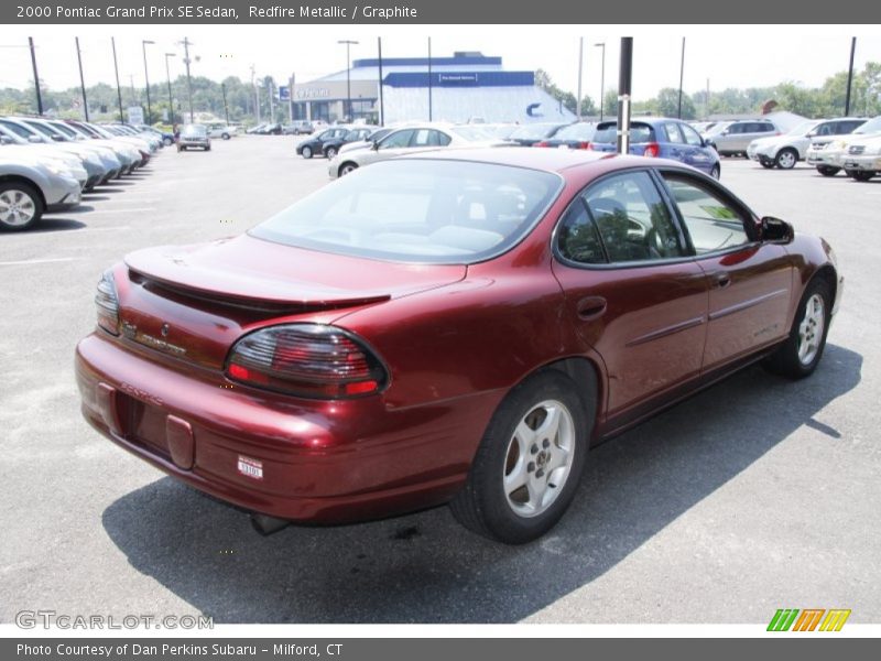 Redfire Metallic / Graphite 2000 Pontiac Grand Prix SE Sedan