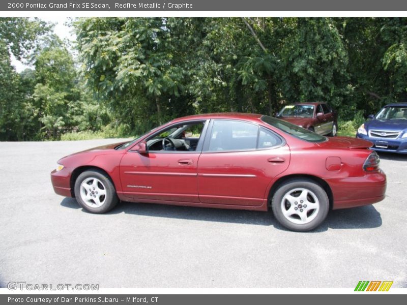 Redfire Metallic / Graphite 2000 Pontiac Grand Prix SE Sedan