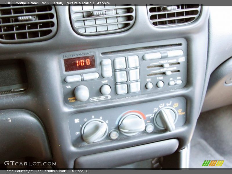 Redfire Metallic / Graphite 2000 Pontiac Grand Prix SE Sedan
