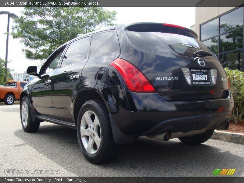 Super Black / Charcoal 2004 Nissan Murano SL AWD