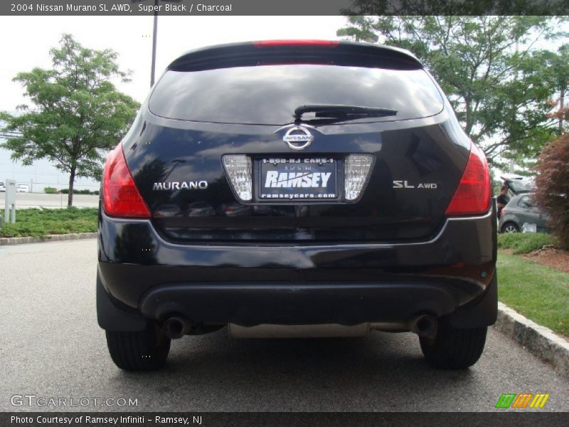 Super Black / Charcoal 2004 Nissan Murano SL AWD