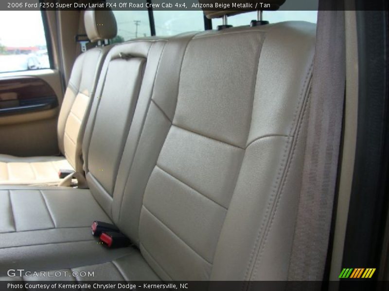 Arizona Beige Metallic / Tan 2006 Ford F250 Super Duty Lariat FX4 Off Road Crew Cab 4x4