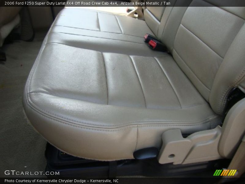 Arizona Beige Metallic / Tan 2006 Ford F250 Super Duty Lariat FX4 Off Road Crew Cab 4x4