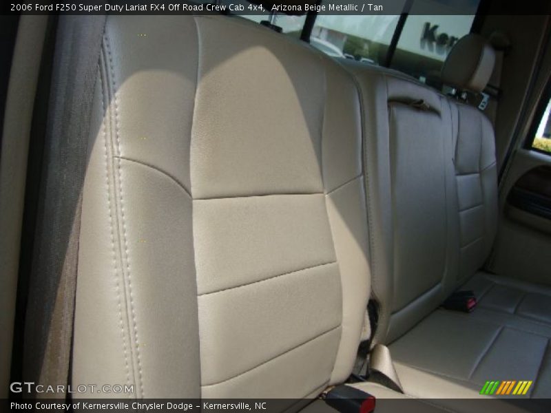Arizona Beige Metallic / Tan 2006 Ford F250 Super Duty Lariat FX4 Off Road Crew Cab 4x4