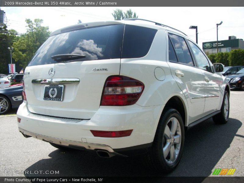Arctic White / Cashmere 2009 Mercedes-Benz ML 350 4Matic