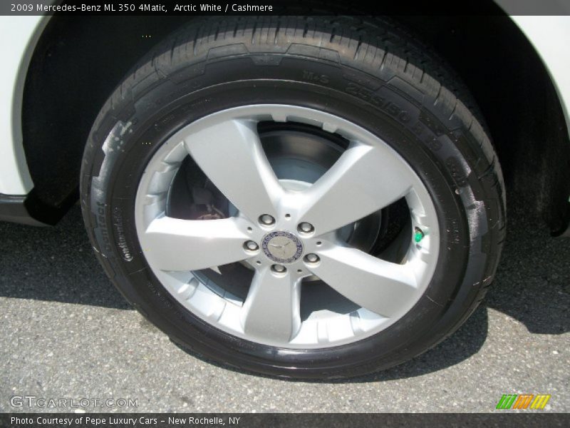 Arctic White / Cashmere 2009 Mercedes-Benz ML 350 4Matic