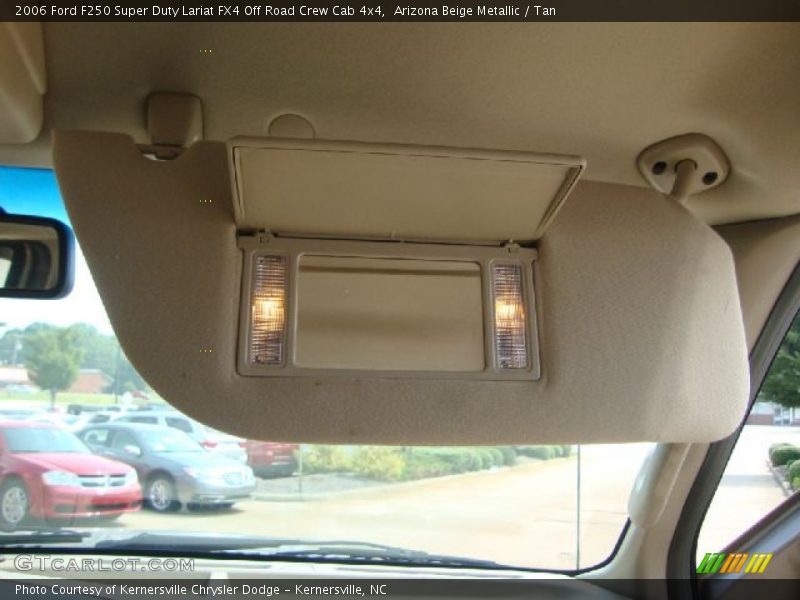 Arizona Beige Metallic / Tan 2006 Ford F250 Super Duty Lariat FX4 Off Road Crew Cab 4x4