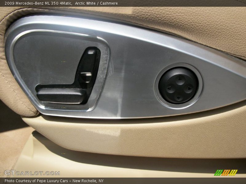 Arctic White / Cashmere 2009 Mercedes-Benz ML 350 4Matic
