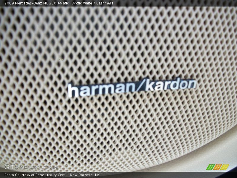 Arctic White / Cashmere 2009 Mercedes-Benz ML 350 4Matic