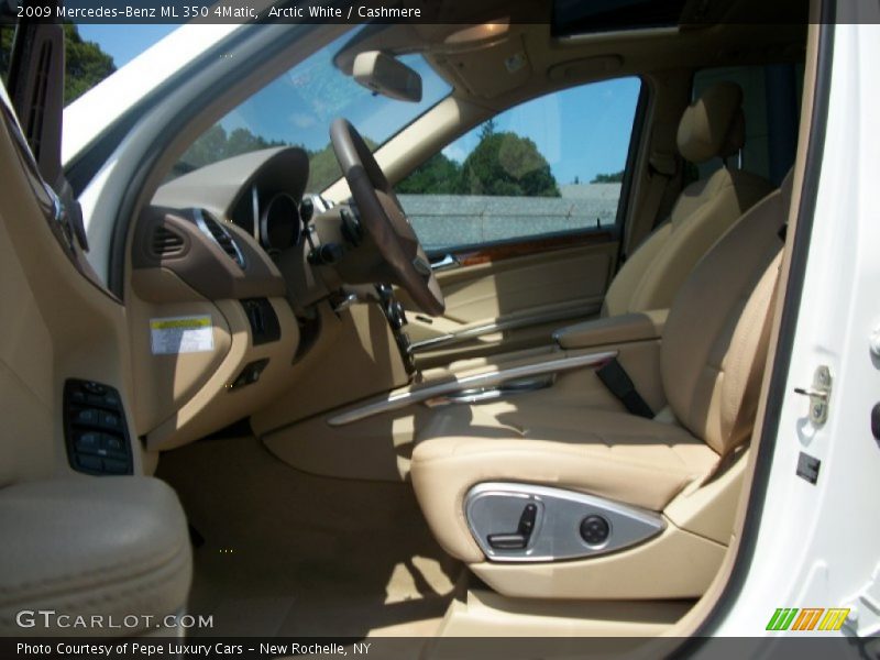 Arctic White / Cashmere 2009 Mercedes-Benz ML 350 4Matic