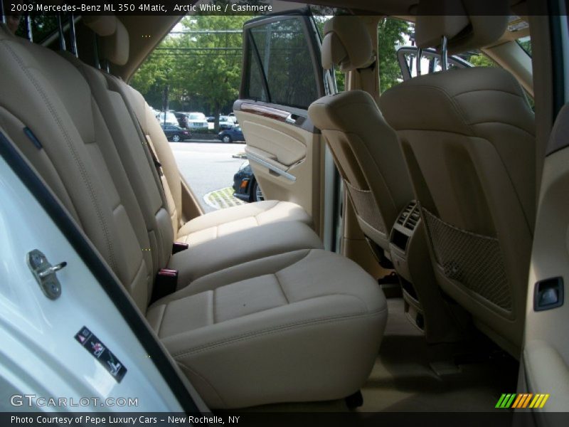 Arctic White / Cashmere 2009 Mercedes-Benz ML 350 4Matic