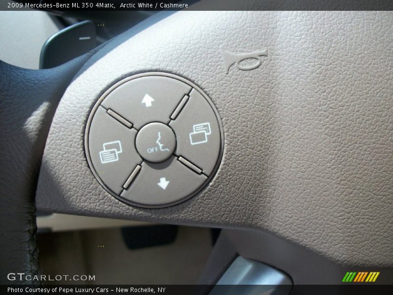 Arctic White / Cashmere 2009 Mercedes-Benz ML 350 4Matic
