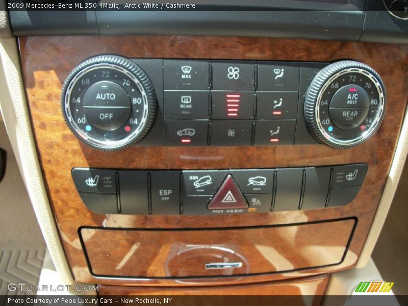 Arctic White / Cashmere 2009 Mercedes-Benz ML 350 4Matic