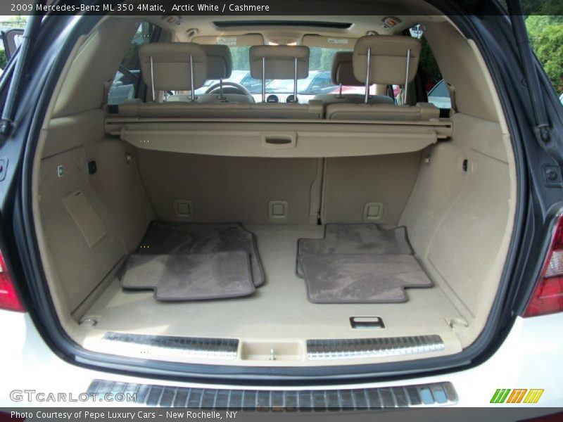 Arctic White / Cashmere 2009 Mercedes-Benz ML 350 4Matic