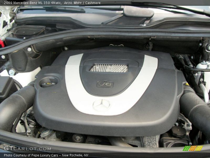 Arctic White / Cashmere 2009 Mercedes-Benz ML 350 4Matic