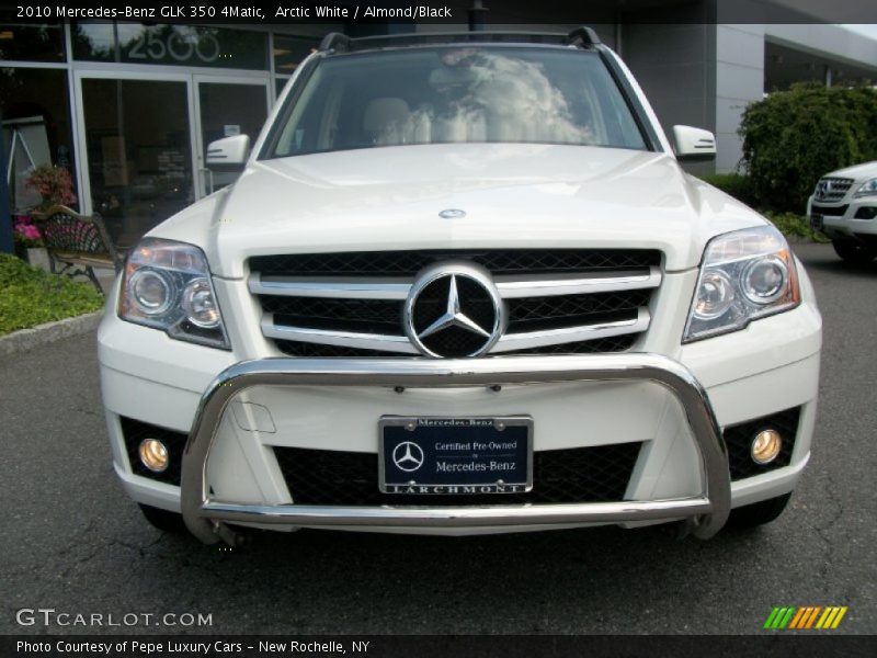 Arctic White / Almond/Black 2010 Mercedes-Benz GLK 350 4Matic