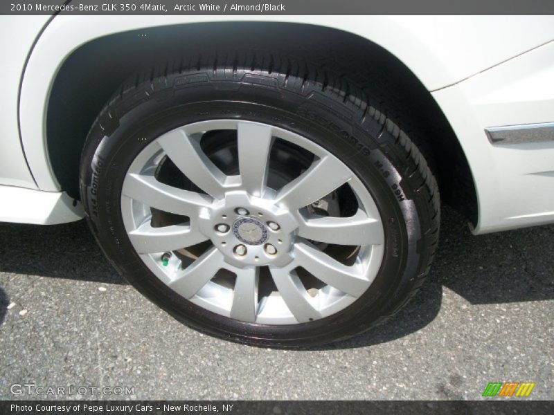 Arctic White / Almond/Black 2010 Mercedes-Benz GLK 350 4Matic