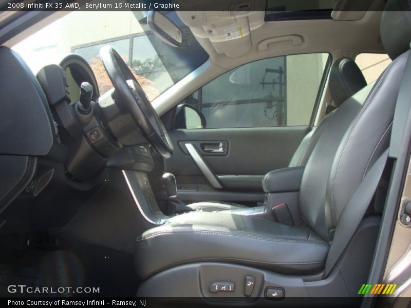Beryllium 16 Metallic / Graphite 2008 Infiniti FX 35 AWD