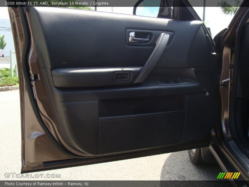 Beryllium 16 Metallic / Graphite 2008 Infiniti FX 35 AWD