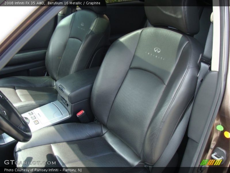 Beryllium 16 Metallic / Graphite 2008 Infiniti FX 35 AWD